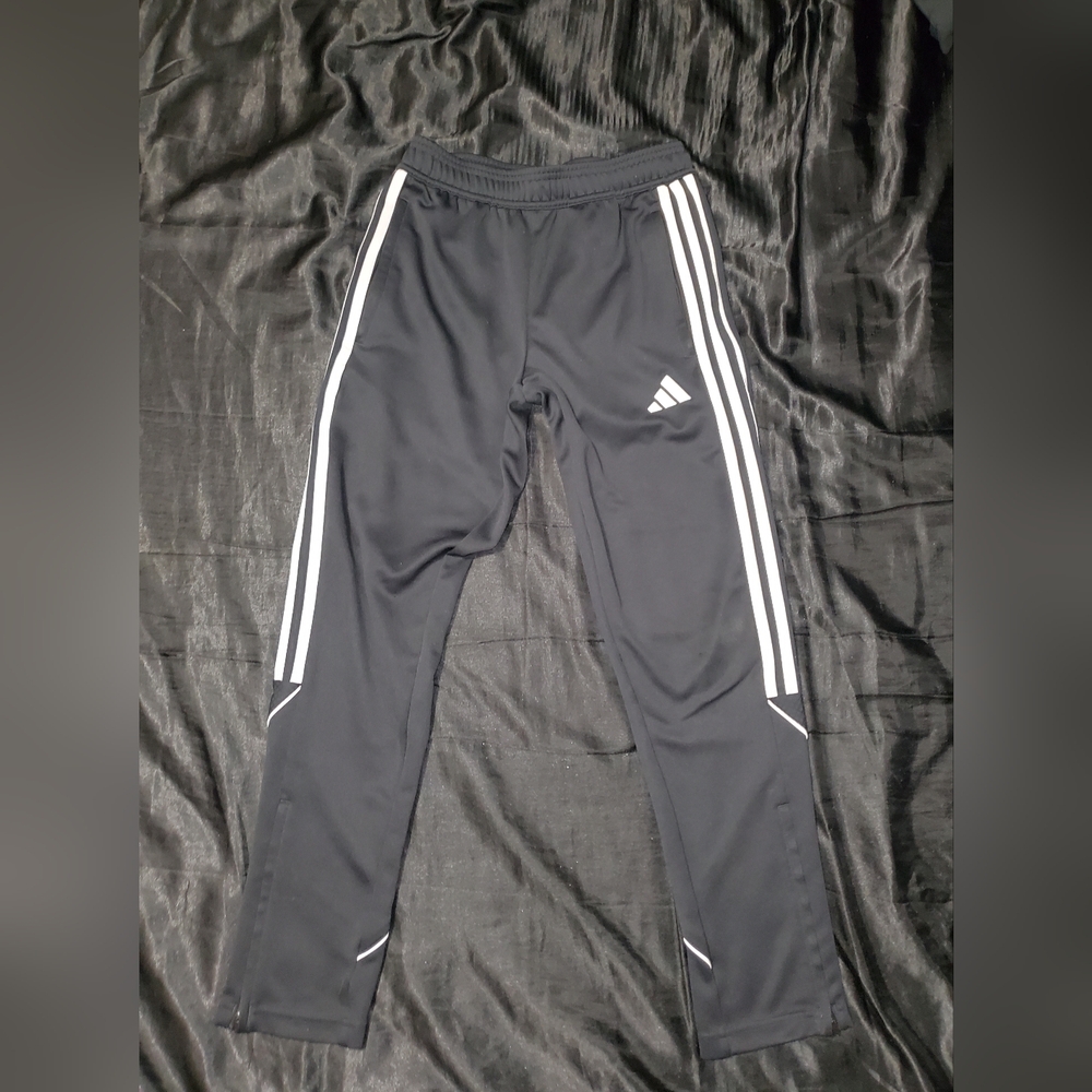Adidas Tiro 23 Joggers W/ AEROREADY Tech., Black, Boys Medium (11-12)
